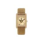 Adidas Originals STREET K&auml;ekell Kvartsmehhanism Nailonrihm Kuldne sihver Naiste kell 30m Veekindel AOST225332I Gold Dial