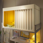 JINGRUIXIANG Reguleeritav pimendav voodikardin