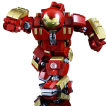 Superkangelased Mecha ISETegemise ehitusklotsid Filmimehh Kangelane 3D Robot MOC klotsid M&auml;nguasjad Ideaalne t&auml;iskasvanule lapsele poisile j&otilde;ulukingitus black