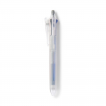 MUJI kustutatav pastapliiats 83767846 Kolmev&auml;rviline pliiats, sisset&otilde;mmatav, pooll&auml;bipaistev, 0,5 mm, Must/Punane/Sinine, Valmistatud Jaapanis