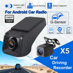 icreative Autokaamera ADAS Elektrooniline Koer USB X5 S&otilde;idusalvesti DVR Full HD &Ouml;ine N&auml;gemine 1080p Android Navigatsioonisalvesti X5,1080P