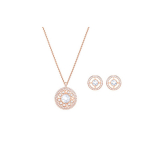 Swarovski Admiration Kollektsioon Igavese Armastuse Kaelakee ja K&otilde;rvar&otilde;ngaste Komplekt Naiste Ehted 5444064 Box (Random Color)