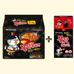 [Samyang] Buldak Ramen & V&uuml;rtsikas Kastme Pulga Komplekt - Ramen 5 pakki +Kaste 10 pulka