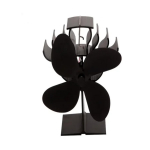 4/5/7 Blades Soojusj&otilde;ul t&ouml;&ouml;tav pliidiventilaator Kamin Seinale paigaldatav miniventilaator Palgipuidup&otilde;leti &Ouml;koventilaator Vaikne kaminap&otilde;leti Soojustoitel