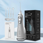 Oral Irrigator 40-140PSI Tooth Scaler 5 Speed ​​Water Flosser Laetav hambaveejoa 300ML IPX6 veekindel hambapuhastaja valge