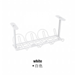 ABS lauaalune panipaik Rack Kaablihaldusalus Kodukontor Laud Traat Organisaator Ei ole augustatavat k&ouml;&ouml;gihoidikut Kodutarvikud