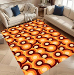 Klassikaline Retro Vaip Matt Vaip Kodu Kaunistus Esik Koridor P&otilde;randa Kaunistus Vintage Geomeetriline Stiil Libisemiskindlad Vaibad Vaibad Magamistoa jaoks 120x160cm