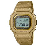 Casio G-SHOCK Meeste Roostevabast Terasest 200M Veekindel P&otilde;rutuskindel Kvartsikell GMW-B5000PG-9 kuld