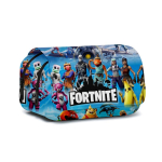 Fortnite'i tegevuse lisatarvik Kahekihiline pliiatsikott Anime pliiatsikott P&otilde;hikooli ja keskkooli &otilde;ppevahendid &Otilde;pilaste kirjatarbed Bo 21x10x7.5cm