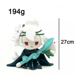 Uus Valge Liilia K&uuml;psis Pl&uuml;&uuml;snukk Armas K&uuml;psise Printsess T&auml;idisega M&auml;nguasjad F&auml;nnide Kollektsioon Pl&uuml;&uuml;sist M&auml;nguasi P&uuml;hade S&uuml;nnip&auml;evakingitused 27cm Height