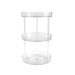 360 kraadi p&ouml;&ouml;rlev hoiukandik 1/2/3 kihti Lazy Susan korraldaja K&ouml;&ouml;gi sahvrikapp T&ouml;&ouml;pind Maitseainete hoidja Kosmeetika P&ouml;&ouml;rlev Riiul L Triple Layer white