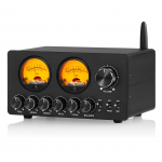 Douk Audio B1 Mini EQ ekvalaiser Bluetooth-vastuv&otilde;tja Stereoheli Mini eelv&otilde;imendi VU-m&otilde;&otilde;turiga 5-ribaline &
