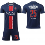 2024-25 Paris Saint-Germain (PSG) Meistrite Liiga v&auml;ljaanne #14 Duhail #10 Demb&eacute;l&eacute; Jalgpallis&auml;rgid M
