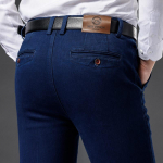Kevad ja S&uuml;gis Uued Denim Sirge S&auml;&auml;rega &Auml;rip&uuml;ksid Mitmek&uuml;lgsed P&uuml;ksid Meestele 29