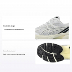 ASICS GT 2160 Valge Must Unisex Tossud 1203A275-104 41.5