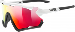 uvex spordiprillid UV400 peegelklaasiga Sportstyle 228 (Uvex) Uduvastane Rattas&otilde;it/V&auml;litingimused Valge/Must (Peegelpunane)