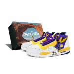 Nike Flight Legacy Kulumiskindlad Keskmise s&auml;&auml;rega Vintage Korvpallijalatsid Meeste Lilla BQ4212-102(team656-X-BOX) 40.5