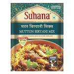 Suhana Lambalihap&uuml;ree V&uuml;rtsisegu 50g Kotike Lihtne Valmistada Aroomikas Restorani stiilis Kiir-Biryani V&uuml;rtsisegu Komplekt 3 tk black