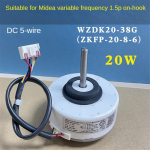 WZDK20-38G Konditsioneeri siseosa mootor (ZKFP-20-8-6) 20W Majapidamises Harjadeta Alalisvoolu Ventilaatori Mootor