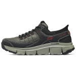Skechers Slip-Ins Flash Technology Vastupidavad Hingavad Madalad V&auml;litingimustes Funktsionaalsed Jalan&otilde;ud Meeste Jalan&otilde;ud Must Roheline 237622-OLBK 39
