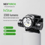 NEXTORCH hiStar Kaheallikaline Taktikaline Pealamp