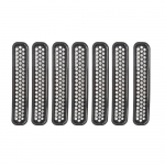 Esiv&otilde;re sisestuste komplekt k&auml;rgstruktuuriga v&otilde;rk Jeep Wrangler TJ ja Unlimited 1997 1998 1999 2000 2001 2002 2003 2004 2005 2006 2007 jaoks A SET