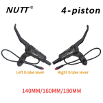 NUTT Elektrirolleri Pidurid 4-kolvilised Y-5 h&uuml;draulilised ketaspidurid, 140, 160, 180 ketast, sobivad A5-D, KUGOO M4 Pro jaoks 4 left and right black