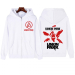 Klassikaline Linkin-Park Graafiline Prindiga Kapuutsiga Meeste Naiste Y2k T&otilde;mblukuga Hupparid &Uuml;le suurusega Vabaaja Dressipluus T&otilde;mblukuga Jakk S