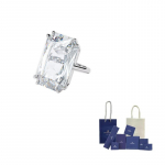 Swarovski roodiumiga kaetud s&otilde;rmused naistele 55-Original Brand Box And Bag valge