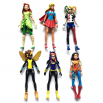 Suurejoonelised 15cm Supergirl Wonder Woman Batgirl Harley Quinn Naissoost Kangelase kujukesed