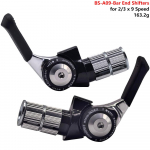 MicroShift 2/3 x 9-11 k&auml;iguga lenksuotsa k&auml;iguvahetajad TT Hand Shifters