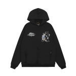 trendikas kaubam&auml;rk REPRESENT LIFE Ameerika high street lahtine kirjadega kapuutsiga dressipluus meestele ja naistele S gray