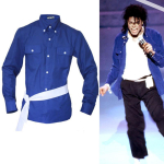 Michael Jackson the Way You Make Me Feel Sinine S&auml;rk Proformance Kollektsioon Etendus XS（old） beež