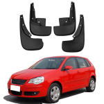 Must ABS Autokaitselehvrid porikaitseks Volkswagen POLO 2-le (1 komplekt) None black