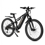 Vitilan M5 27,5 maastikue-jalgratas, 48V 15Ah aku, 500W mootor, p&ouml;&ouml;rdemomendiandur, 9-k&auml;iguline j&otilde;u&uuml;lekanne, abistatud s&otilde;iduulatus kuni 80 km. must