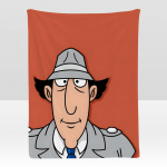 koomiks IInspector GGadget Viska pehme flanelltekk voodi magamistoa diivani pikniku jaoks Katta nahas&otilde;bralik hingav kingitus 100x125cm (40x50inch)