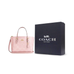 COACH Mollie kunstnahast kott-kott &uuml;hel &otilde;lal kandmiseks 25 Naiste Rouge Pink CAL50-IMPO One Size 2 white
