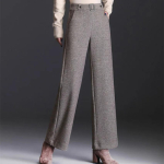 S&uuml;gis Talv Paksenenud Sirge Pantalones Naiste Laia S&auml;&auml;rega P&uuml;ksid Elegantne Kotakas K&otilde;rge V&ouml;&ouml;kohaga Soe Pantalon M