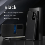 S26FE Luksuslik Smart Window S-View Nahast Rahakott &Uuml;mbris Klappkaardi Kate Samsung Galaxy S26 FE jaoks, Kaitsvad Kiled P&otilde;rutuskindel Kest For Samsung GalaxyS26 FE must