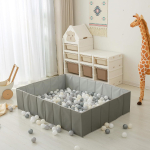 Kokkupandav PVC-merepallibassein ja lemmikloomade vann - V&auml;libassein 120x60x30CM gray