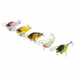 1 tk Cicada Bass putukap&uuml;&uuml;gi landid, 4 cm v&auml;ndaga s&ouml;&ouml;daga ujuv varustus