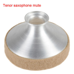 1 tk harjatud alumiiniumist saksofoni summuti tenorsaksofonile