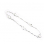 Les Tr&eacute;sors De Lily [I4327] - h&otilde;bedane k&auml;ev&otilde;ru  Love  h&otilde;bedane (roodiumiga kaetud) - 9x8 mm h&otilde;be