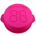 Les Tr&eacute;sors De Lily [P8916] - Universaalne roosa 'Birthday' silikoonvorm - 22x7. 5 cm Heleroosa