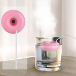 Mini Portable Donuts USB &otilde;huniisutaja puhasti aroomihajuti auruohutu kasutamine kodupihusti Aro jaoks valge