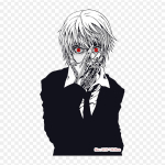 Hunter X Hunter Kurapika Manga Kurapika Hisoka Patch Heat Transfer kleebis riietel Raud Transfer sulav r&otilde;ivad Kuumustundlikud plaastrid Topid