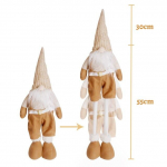 Stretch Gandalf Plush j&otilde;ulunukud lastele j&otilde;ulukingid Aed P&auml;kapikk Uusaasta Navidad Kodukaunistus J&otilde;ulupuu kaunistused