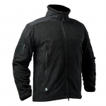 Meeste talve kapuutsiga kapuutsiga meestele Fliisist kapuutsiga Fliisist jopega kapuutsiga kapuutsiga Patchwork Multi taskud Polartec meeste jope ja mantlid paksemaks S must