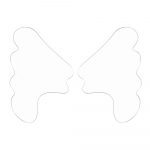 Korduvkasutatav silikoonist kortsude eemaldamise kleebis n&auml;ole laup kaela silmakleebis kortsudevastane vananemisvastane nahka t&otilde;stev hooldus