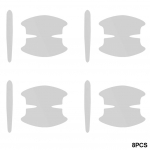 8 tk TPU autoukse kausi kleebis L&auml;bipaistev uksekausi k&auml;epideme kaitsekleebis V&auml;rvipinna kile Kriimustusvastane autotarvikud